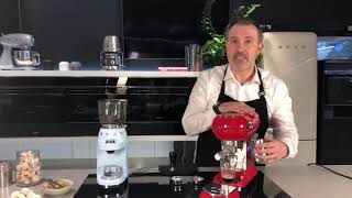 Smeg Espresso Coffee Machine  How to make the perfect latte [upl. by Ebert]