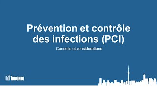 Prévention et contrôle des infections PCI [upl. by Olodort619]