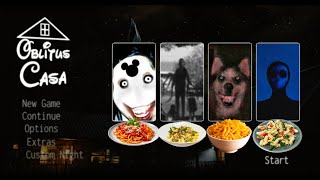 Oblitus Casa 20  All Creepypasta Challenge Hard Modes Complete [upl. by Eirehs506]