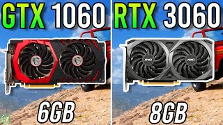 GTX 1060 6GB vs RTX 3060  Tested in 2023 [upl. by Sillert165]