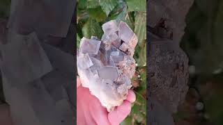 Dat is een drievoudige generatie calcietgroei crystals gems gemstones minerals prospecting [upl. by Aerdnahs9]