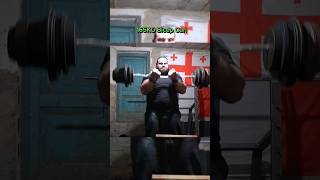 Levan Saginashvili 165kg Bicep curl Vs Ermes Gasparini 92kg back pressure armwrestling [upl. by Atwekk]