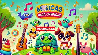 MÚSICA INFANTIL ANIMADA CANTANDO COM GATO CACHORRO E ANIMAIS MÚSICA PARA CRIANÇAS [upl. by Vargas]