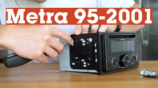 How to assemble your Metra 952001 doubleDIN dash kit for 19942012 GMIsuzu vehicles  Crutchfield [upl. by Ramon]