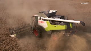 CLAAS TRION 740 Combine  Fits Your Farm [upl. by Catherin]