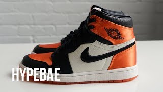 Air Jordan 1 quotSatin Shattered Backboardquot Unboxing [upl. by Eizle170]