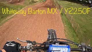 Whiteway Barton Mx 130823 Group B SWMXC  YZ250F [upl. by Aiker]