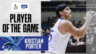 Kristian Porter LEADS THE FLIGHT for Ateneo vs AdU 🦅  UAAP SEASON 87 MENS BASKETBALL  HIGHLIGHTS [upl. by Cila]