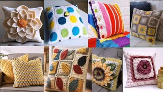 Latest crochet cushion cover design  beautiful crochet cushion cover design 2024 [upl. by Aiet]