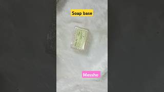 natural glycerine soap base soapbase soap meesho best viral under1000rs [upl. by Colson]