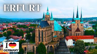 ERFURT  eine der schönsten Städte in Deutschland  Landeshauptstadt Thüringens [upl. by Llirret]