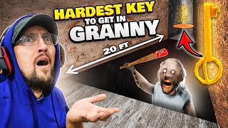 Grannys HARDEST KEY to Get Near IMPOSSIBLE  FGTeeV Granny Water Skit [upl. by Nonrev]