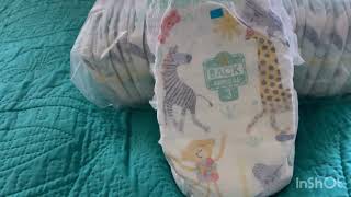 Review Pampers Swaddlers 360 PullOn Diapers [upl. by Yznyl]