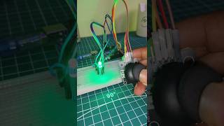 JOYSTICK CONTROL THE RGB LED USING ARDUINO GSNCREATIONS shorts youtubeshorts trending joystick [upl. by Chatav540]