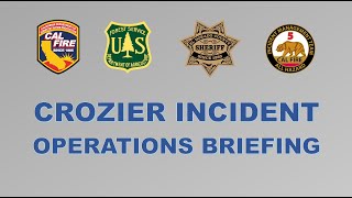 Crozier Incident  Operations Briefing 081024 [upl. by Tnecillim]