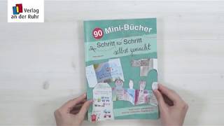 MiniBücher Schritt für Schritt selbst machen – für Lapbooks Plakate amp Co [upl. by Chatterjee678]