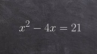 Learn how to solve a quadratic equation by factoring [upl. by Aicia]