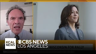 Political professor Jack Pitney weighs in on what lies ahead for Kamala Harris in her campaign [upl. by Neehs549]