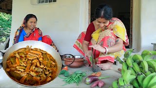 মাখন ভাইয়ের সিক্রেট ছ্যাঁচড়া রেসিপি  Bengali famous Chachra Recipe [upl. by Egroj]