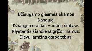 164 Danguje ir žemėj skamba džiaugsmas vėl [upl. by Uthrop]