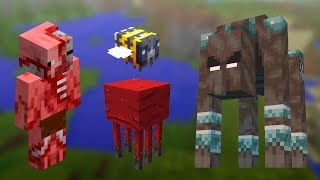 Minecraft  All Cancelled Mob Designs [upl. by Laurentia700]