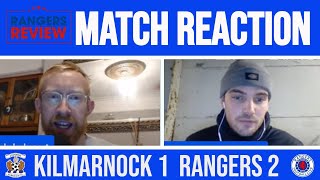 Kilmarnock 12 Rangers  FT reaction [upl. by Gabriellia]