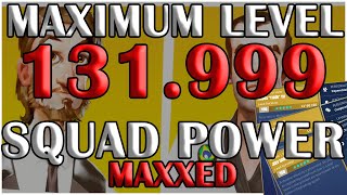 Highest Power Level Possible using superchargers  Best Survivor Squads Setup MAXIMUM MYTHICS [upl. by Shayn]