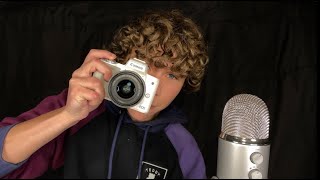 Trying ASMR with a Camera Canon M50 [upl. by Arraic]