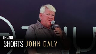 John Daly Shares Unforgettable Tiger Woods Stories l Thuzio Shorts [upl. by Eitsirhc]