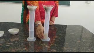 soil water holding capacityXII Biology practical [upl. by Oidiple387]