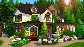 🧙‍♀️✨ SPELLCASTERS FAMILY HOME  Sims 4 Speed Build [upl. by Kriste]