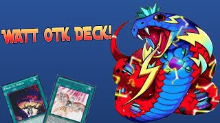 Fun Watt OTK deck  yugioh duel links [upl. by Netnert]