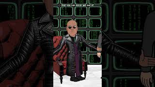 Morpheus of Matrix Cartoon ReAnimation Short ToonyVision matrix morpheus cartoon [upl. by Otreblide144]