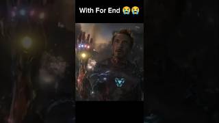 Iron Man Death Scene 😭😭  Avengers Endgameshort [upl. by Ekaterina]