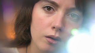 ASMR  Examen des yeux Attentions personnelles Médical [upl. by Esaele]