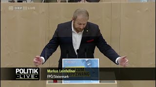 Markus Leinfellner  CoronaTotalversagen der Bundesregierung  23112021 [upl. by Kant]