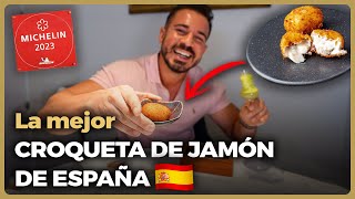 Probando la MEJOR CROQUETA de ESPAÑA en el MEJOR RESTAURANTE de ALBACETE [upl. by Townie]