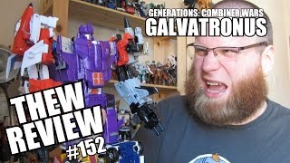 Combiner Wars CyclonusGalvatronus Thews Awesome Transformers Reviews 152 [upl. by Zucker]