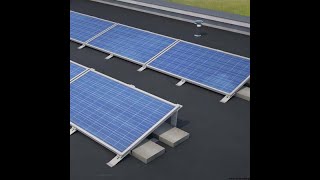 Elemente montaj panou fotovoltaic acoperis plat terasa tip S și U [upl. by Friedberg]