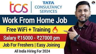 TCS Recruitment 2024  TCS Work From Home Job  TCS BPS Hiring 2024  Work From Home Jobs 2024 [upl. by Leasim9]