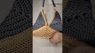 Easy Crochet bag granny square crochet bag❤️😍💓💓💓 [upl. by Araf]