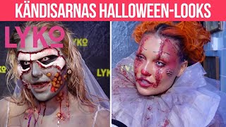 Se kändisarnas galna utklädnader på Halloweenfesten [upl. by Reta140]