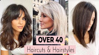 Haircuts And Hairstyles For Women Over 40 That Show Age Is Just A Number ▶ 3  Fashionistas [upl. by Ecined743]