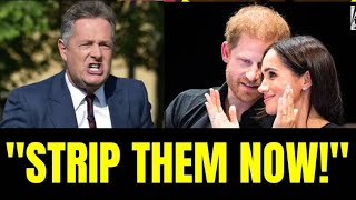 Piers Morgan Shut Down Meghan Markle and Prince Harry for 11 Minutes [upl. by Micheil]