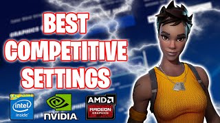 The BEST Competitive Settings in Fortnite Chapter 5 🔧 FPS Boost  0 Input Delay [upl. by Ordnasela]