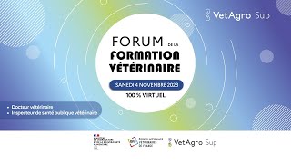 Replay FORUM 2023 VetAgro Sup  Le métier de vétérinaire en soins intensifs [upl. by Cecile]