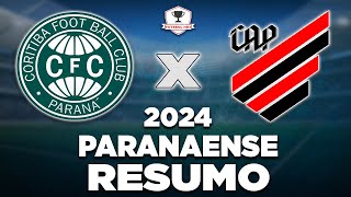 Coritiba e Athletico empatam em clÃ¡ssico no Couto Pereira [upl. by Savage]