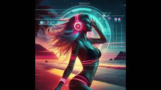 Rain over Moon Light Synthwave Retro  Futuristic Trance Electronic [upl. by Barnebas]