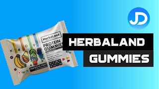 Herbaland Vegan Protein Gummies review [upl. by Kerad]