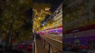 ❤️❤️❤️Boulevard Haussmann Paris s’allume paris Christmas christmas2024 france light travel [upl. by Dric227]